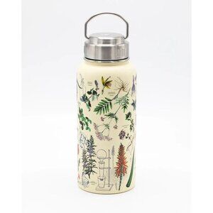 Cognitive Surplus Botanical Pharmacy Stainless Steel Vacuum Flask 32 oz